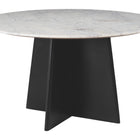 Zuo Strela Dining Table White & Black
