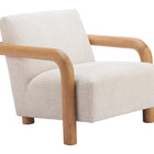 Zuo Subliem Accent Chair Cotton White