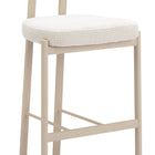 Zuo Aurea Barstool (Set of 2) Light Gray
