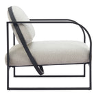 Zuo Flakt Accent Chair Ivory