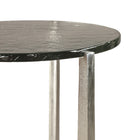 Zuo Olea Side Table Silver