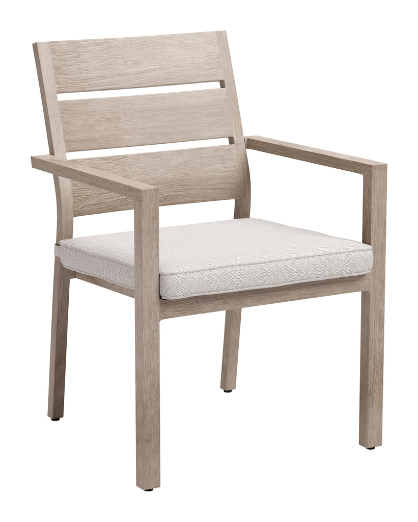 Zuo Reefline Dining Chair (Set of 2) Gray