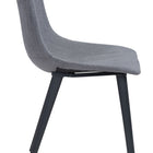 Zuo Daniel Dining Chair (Set of 2) Gray