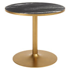 Zuo Batu Dining Table Black & Gold