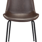 Zuo Byron Dining Chair (Set of 2) Brown