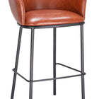 Zuo Garston Barstool Brown