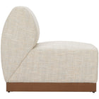 Zuo Christy Armless Chair Beige