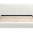 Zuo Baris King Bed Ivory