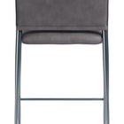 Zuo Freesia Counter Stool (Set of 2) Charcoal Gray