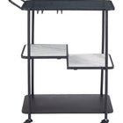 Zuo Constanza Bar Cart Black