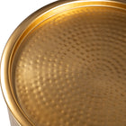 Zuo Coldveil Storage Side Table Gold