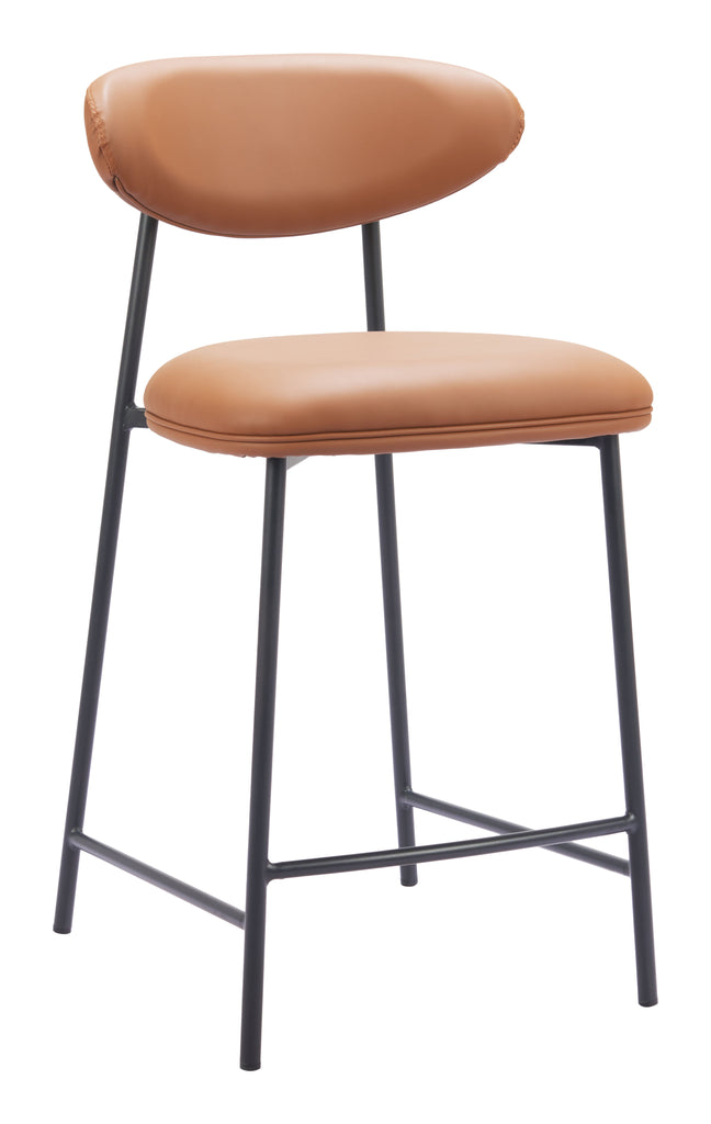 Zuo Rorun Counter Stool (Set of 2) Brown