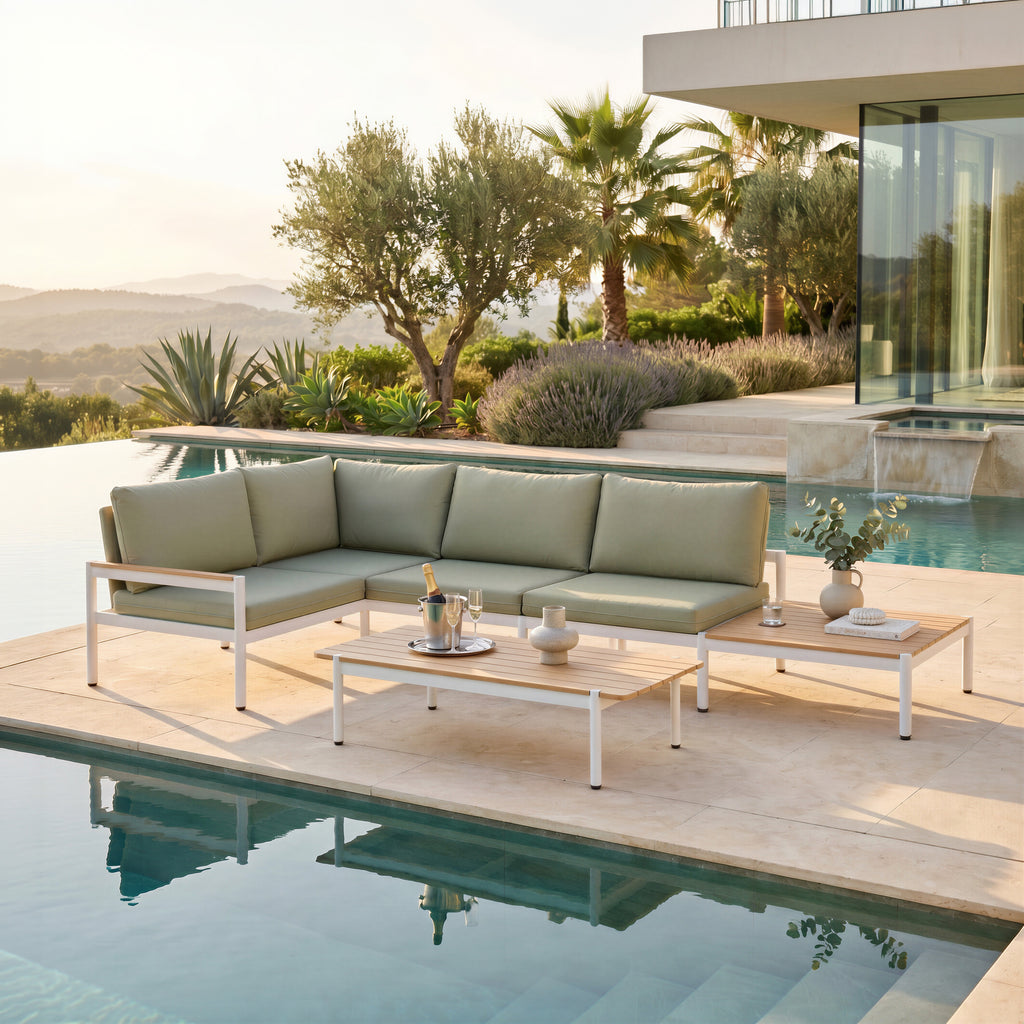 Zuo Lychee Modular Sectional Green