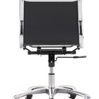 Zuo Lider Plus Armless Office Chair Black