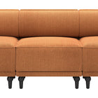 Zuo Malben Corner Chair Brown