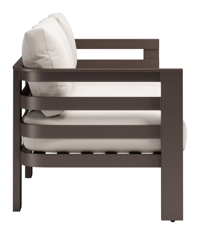 Zuo Bal Harbor Sofa White