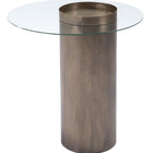 Zuo Emi End Table Antique Bronze