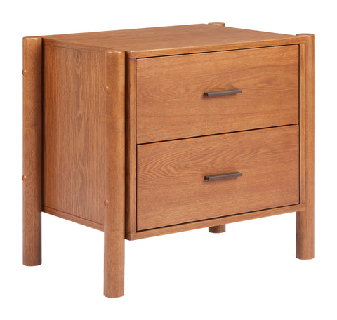 Zuo Beleza Nightstand Walnut