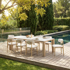 Zuo Leilani Rectangular Dining Table White