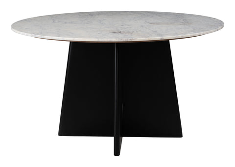 Zuo Strela Dining Table White & Black
