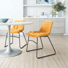 Zuo Tammy Dining Chair (Set of 2) Yellow
