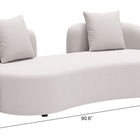 Zuo Sunny Isles Loveseat Beige
