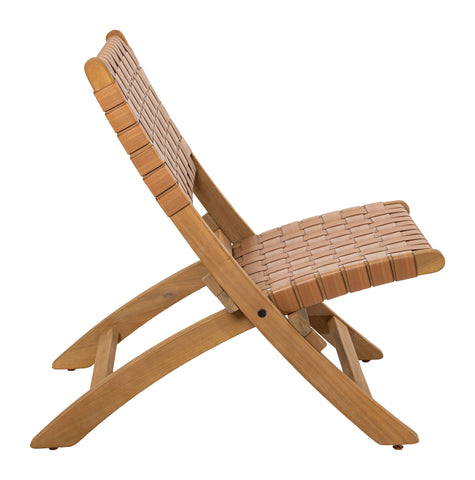Zuo Sunflare Lounge Chair Brown