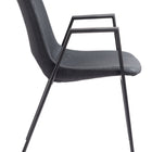 Zuo Desi Dining Chair (Set of 2) Black