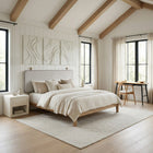 Zuo Bela Floating Queen Headboard Ivory