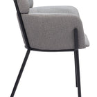 Zuo Bremor Dining Chair (Set of 2) Slate Gray