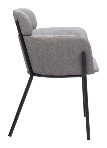Zuo Bremor Dining Chair (Set of 2) Slate Gray