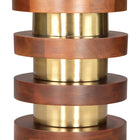 Zuo Marigot Side Table Walnut