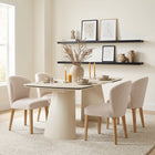 Zuo Mondstein Dining Chair (Set of 2) Ivory