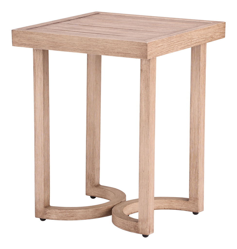 Zuo Leto Side Table Brown