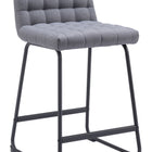 Zuo Pago Counter Stool (Set of 2) Gray