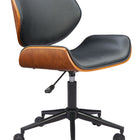 Zuo Flex Low Back Office Chair Black