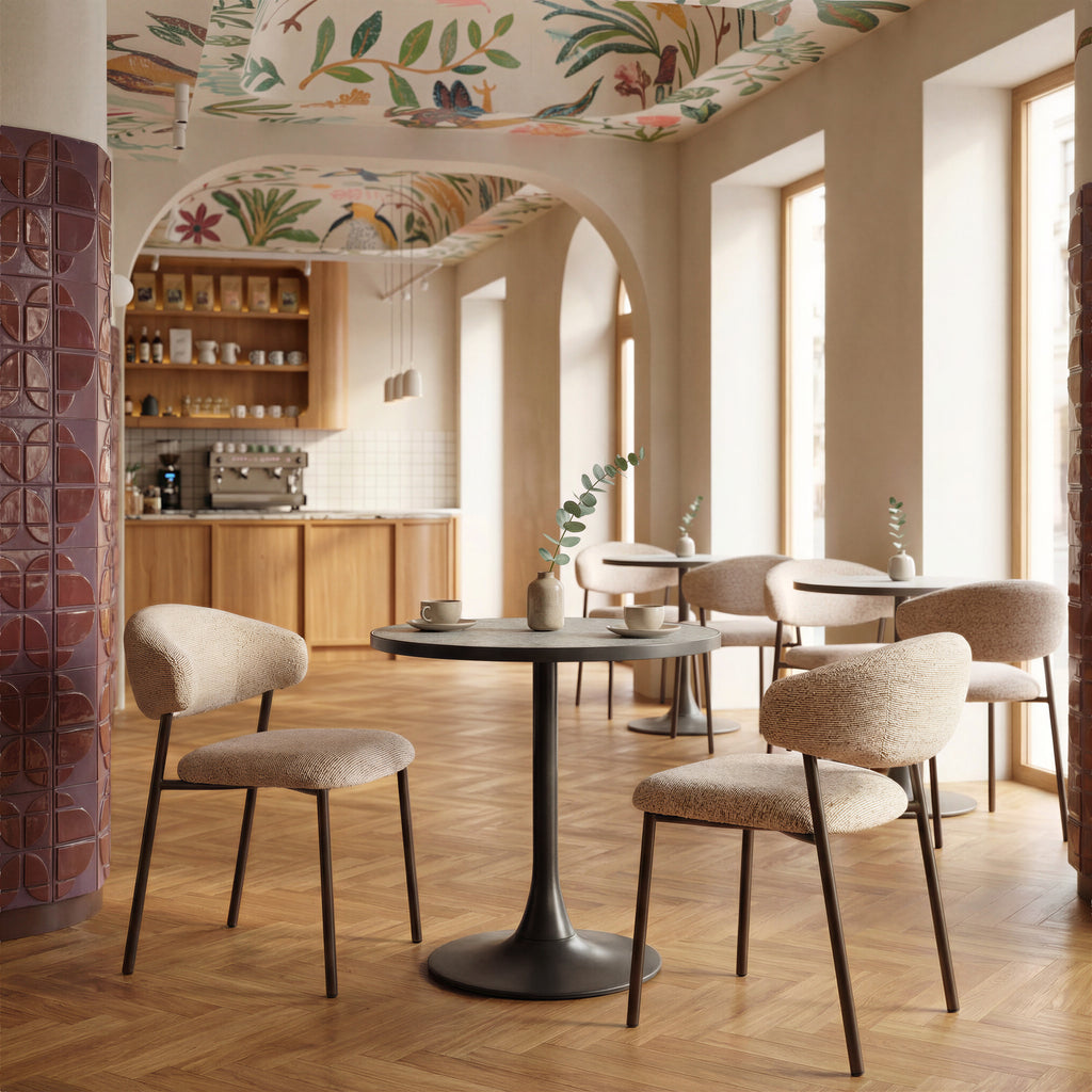 Zuo Seville Dining Chair (Set of 2) Cloud Beige