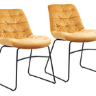 Zuo Tammy Dining Chair (Set of 2) Yellow