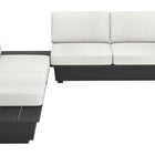 Zuo Tien RHF Loveseat Beige