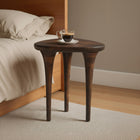 Zuo Spiker Side Table Walnut