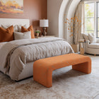 Zuo Nendo Bench Abstract Orange