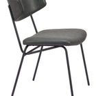 Zuo Charon Dining Chair (Set of 2) Vintage Black