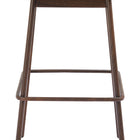 Zuo Divat Barstool (Set of 2) Taupe & Walnut
