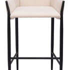 Zuo Andover Barstool Beige