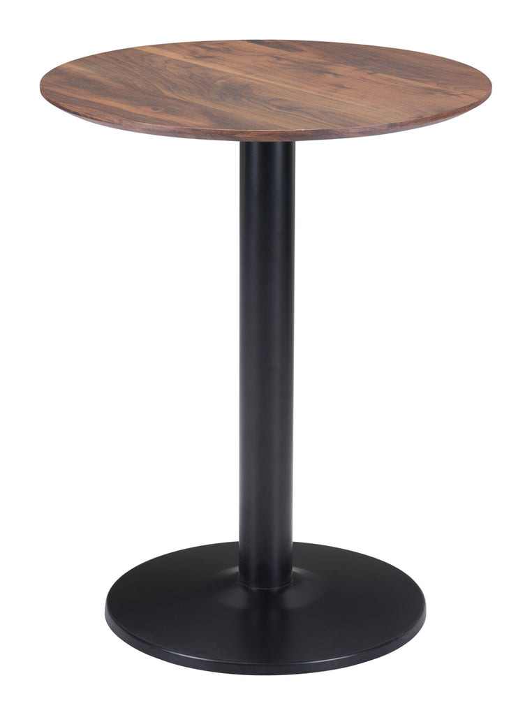 Zuo Alto Bistro Table Brown & Black