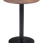 Zuo Alto Bistro Table Brown & Black