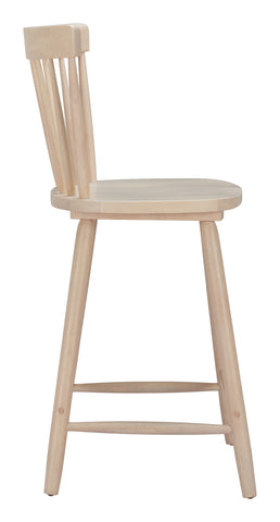 Zuo Tyce Counter Stool (Set of 2) Natural