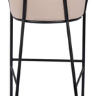 Zuo Bremor Barstool Beige
