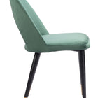 Zuo Menlo Dining Chair (Set of 2) Green