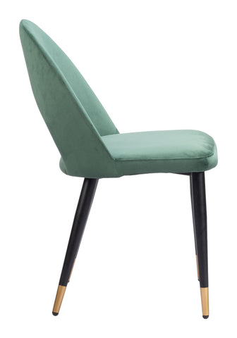 Zuo Menlo Dining Chair (Set of 2) Green